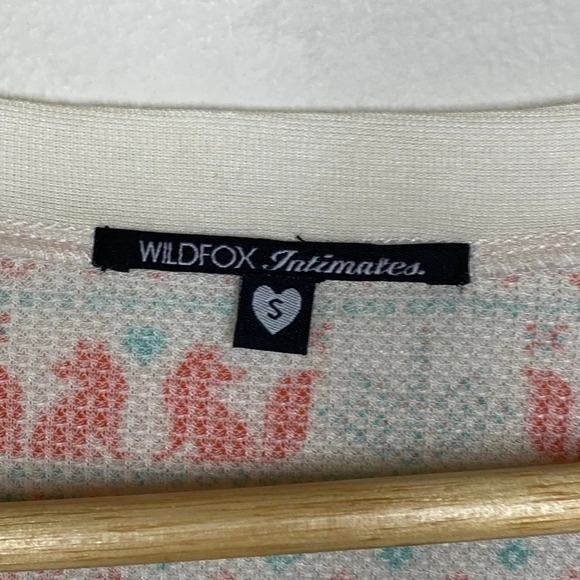 ✨Host Pick✨ Wildfox Intimates Fox Print “Ye old” Rustic Romper - Picture 7 of 8